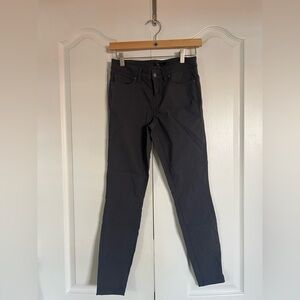 Prana Gray Skinny Jeans with Stretchy Fit
